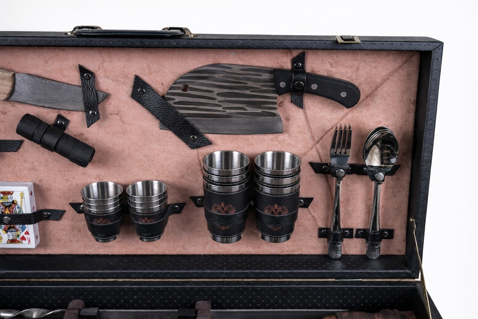 Шашлычный набор "Рысь" подарок для мужа