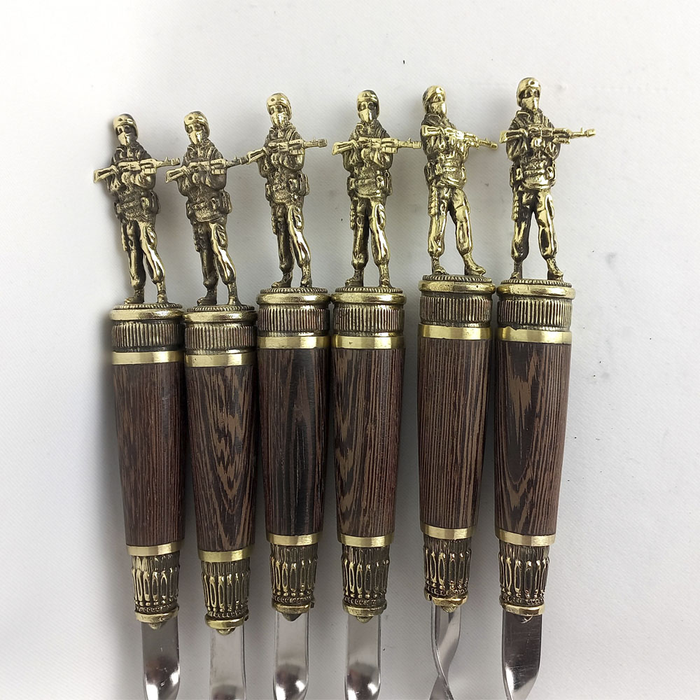 Набор шампуров "Солдат"