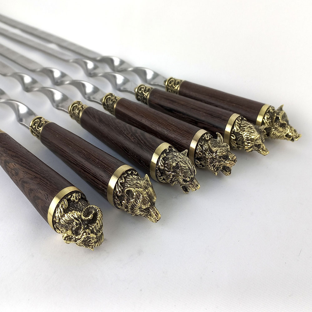 Подарочные шампура "Звери"